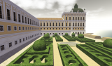 Palácio Real, Jardins e Torre: vista para nascente