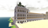 Terreiro do Paço: Fachada poente