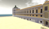 Terreiro do Paço: Fachada poente