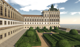 Palácio Real, Jardins e Torre: vista para nascente