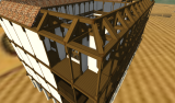 Pátio das Arcas: Estrutura de madeira dos telhados