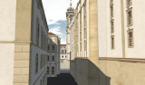 Rua da Capela: Vista para nascente