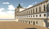 Terreiro do Paço: Fachada poente