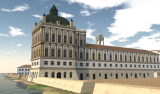 Terreiro do Paço: Fachada poente