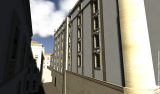 Conjunto Palácio Real — Rua da Capela — Fachada norte da Ópera do Tejo