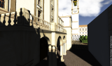 Royal Palace inward area — Opera House, Gardens and Clock Tower