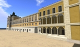 Terreiro do Paço: Palácio Real, Fachada Nascente