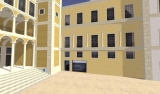 Palácio Real, entrada para o Museu Virtual